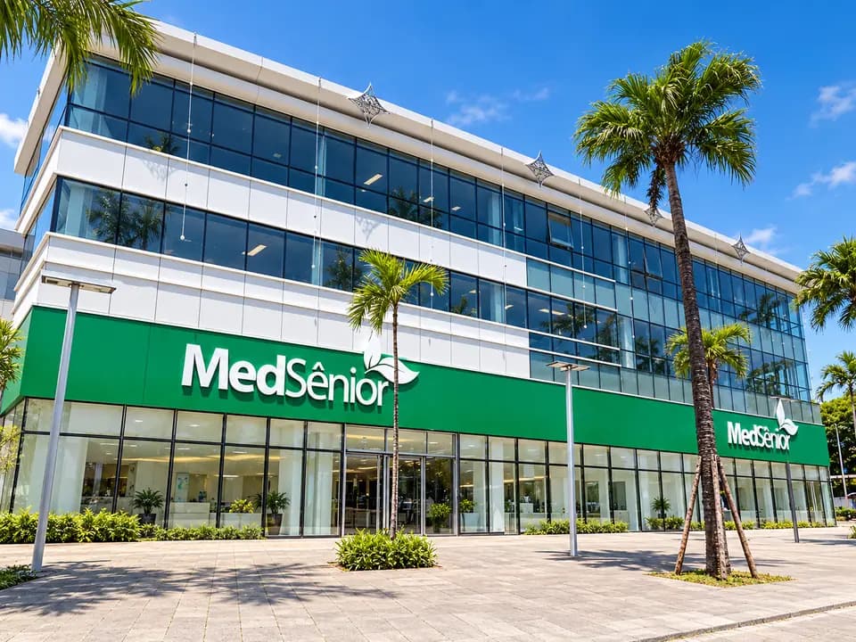 Fachada de unidade MedSênior — Rio de Janeiro