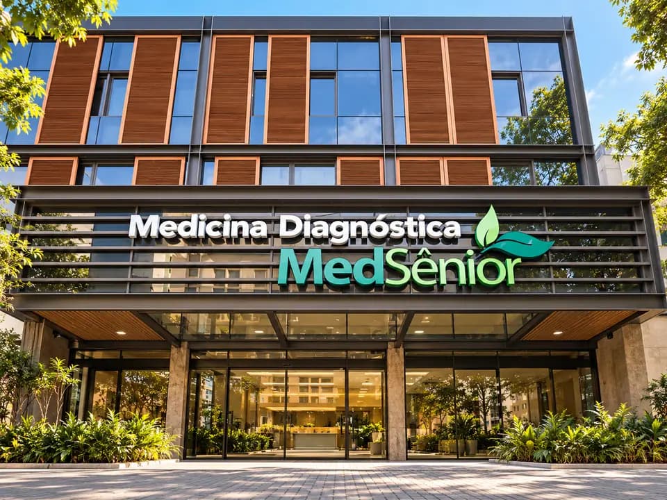 Fachada de unidade MedSênior — Espírito Santo