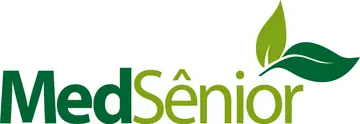 Logo da MedSênior, operadora de planos de saúde para o público sênior
